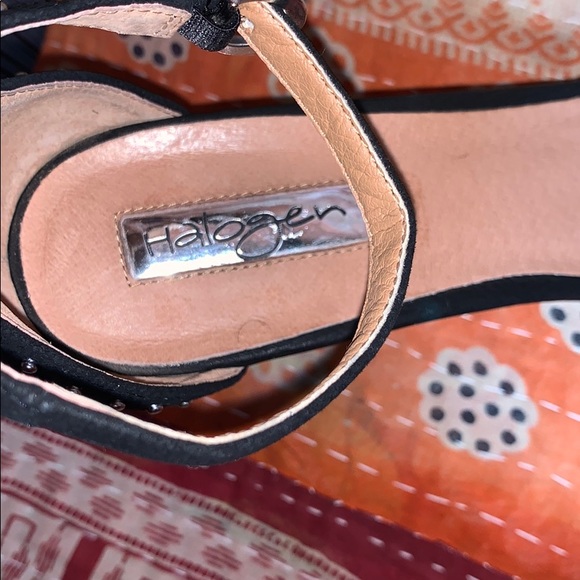 Halogen Studded Wedges US8.5 Black - Picture 6 of 6